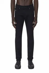 Мужские узкие черные джинсы