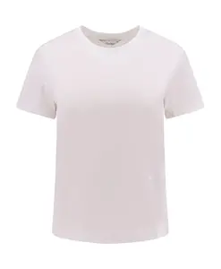 Белая футболка с коротким рукавом Max Mara, белый