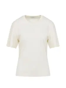 Хлопковая футболка LEMAIRE, нейтральный