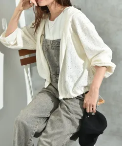 Худи на молнии с люверсами Interplanet, цвет Ivory