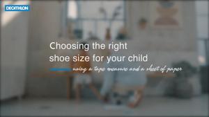 Детские спортивные кроссовки Decathlon на липучках