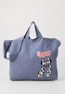 Сумка-шоппер Carne Bollente THE DOGGY BAG UNISEX, Blue Check/Blue