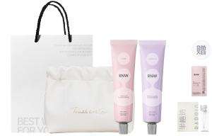 Набор: ароматизированный крем для рук, косметичка, шоппер RNW, Scandal+Confession+Cosmetic Bag+Gift Bag, Hand Cream Sample+Perfume Sample