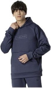 Эластичная толстовка-парка с капюшоном, модель 32MCA561, унисекс, для взрослых Mizuno, синий