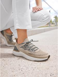 Heine Кроссовки серо-бежевого цвета