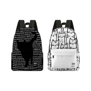 ONRF Полиэстеровый рюкзак средний унисекс черный, Black combination 1