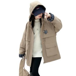 Утепленная куртка для детей 3-7 лет PROTECTCAMEL, хаки