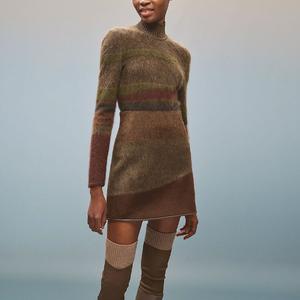 Свитер женский коричневый Hermes