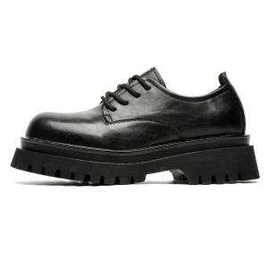 Chi Wolf Туфли дерби, низкие, повседневные, унисекс, черные