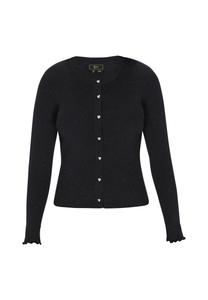 Вязаный кардиган faina, темно-синий