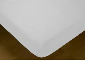 Простыня на резинке IRIS White Hosteline, размер кровати 150 Big Buy Cooking