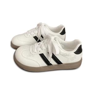 OBWA Скользоустойчивые, износостойкие, легкие, дышащие женские скейтерские кроссовки лоу-топ бежево-черные, цвет Beige Black