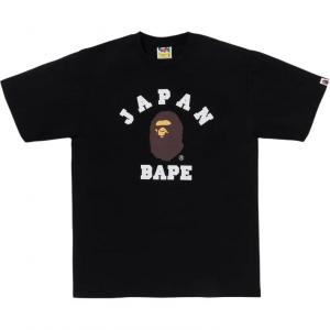 Футболка Bape City Tokyo College A BATHING APE, черный