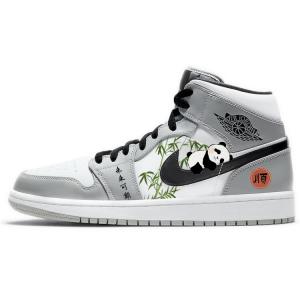 Баскетбольные кроссовки Air 1 Vintage Men Mid-Top White/Grey Jordan