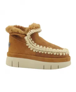 Зимние ботинки Mou, коричневый