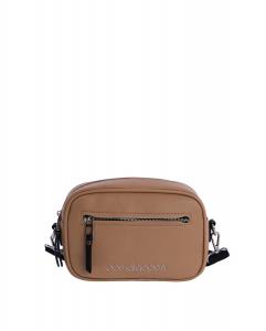 Бежевая женская сумка через плечо на молнии Don Algodón, бежевый