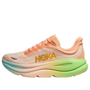 (WMNS) Hoka One One Bondi 9 'Frost Pale Tangerine'