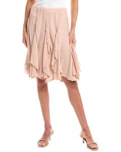 Юбка мини с рюшами 70/21, розовый