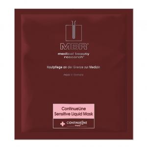 Маска для лица continueline med sensitive liquid maskvpe 8 x 20ml vliesmaske im sachet Mbr Medical Beauty Research, объем 20 мл