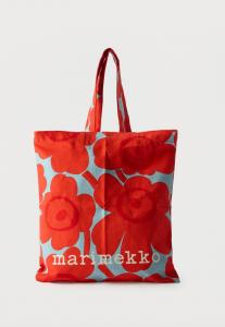 Сумка-шоппер Marimekko VANKKA UNIKKO UNISEX, Red/Light Blue/Dark Red/Red