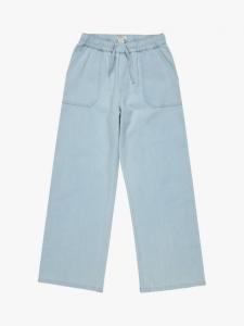 Детские хлопковые джинсы с морским принтом Roxy, Light Blue