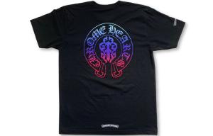 Футболка унисекс черная Chrome Hearts, черный