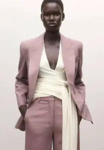 Брюки Mango, Pink