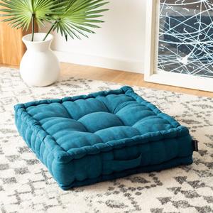 Подушка напольная Safavieh Gardenia Floor, 18x18 см, темно-бирюзовый