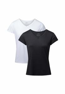 Базовая футболка V-NECK 2-PACK Danish Endurance, белый