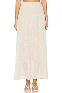 Полупрозрачная юбка Nikki 4Th & Reckless, beige