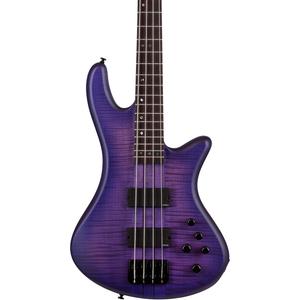 Schecter Guitar Research Limited Edition Stiletto Studio-4 Bass Transparent Purple Burst