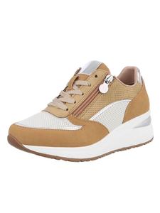 Кроссовки на шнуровке Ital-Design, цвет camel und weiß