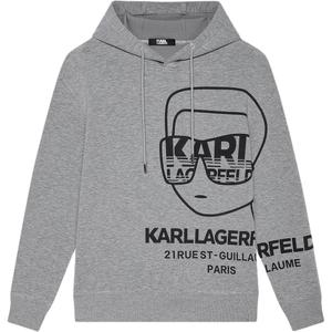 Свитшот KARL LAGERFELD FW25 мужской KARL LAGERFELD / Karl Lagerfeld Jeans, серый
