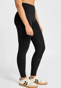Леггинсы с высокой талией для высокоинтенсивных интервальных тренировок (hiit) Hummel, Black Ebony