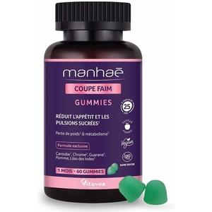 Manhae Sugar-Free Appetite Suppressor Gummies Slimming Food Supplement Vitavea