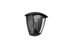 Настенный светильник Trio Leuchten прозрачный, черный, 18/13/20 см