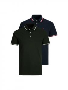 Рубашка-поло Jack and Jones, разноцветный