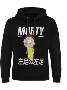 Толстовка черного цвета Rick and Morty