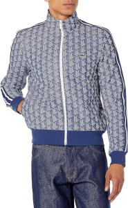 Толстовка Lacoste Paris Monogram на молнии, Methylene/Flour