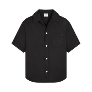 Рубашка Courrèges Skate Retro Twill Shirt Black, черный