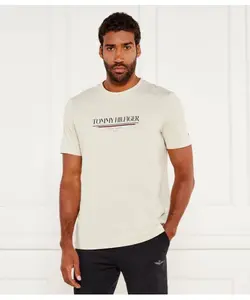 Футболка Regular fit Tommy Hilfiger, бежевый