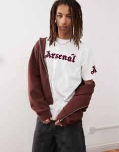 Футболка adidas Football Arsenal с графикой белого цвета Adidas Performance