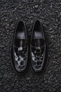 Лоферы с плетением H&M, черный