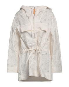 Тренч Moncler, слоновая кость