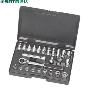 Shida SATA 09131 Набор из 25 проникающих гильз серии 13 мм, 25 шт.