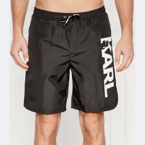 Купальные шорты стандартного кроя Karl Lagerfeld, черный