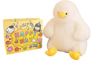 Mise Плюшевая игрушка Chubby Duck, милая и очаровательная маленькая желтая уточка, периферийные товары, высота 40см/70см/95см