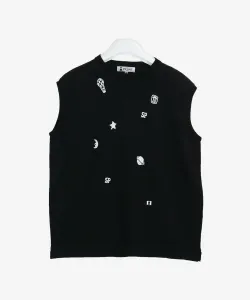 Майка-топ Studio Picone, цвет Black(101)