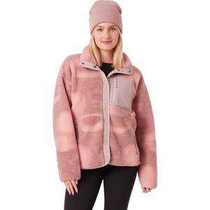 Женская флисовая куртка Axel Bond Sherpa ROXY, Pink Combo