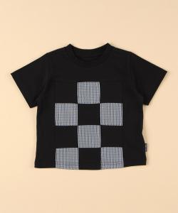 Футболка с короткими рукавами в клетку (детский размер)